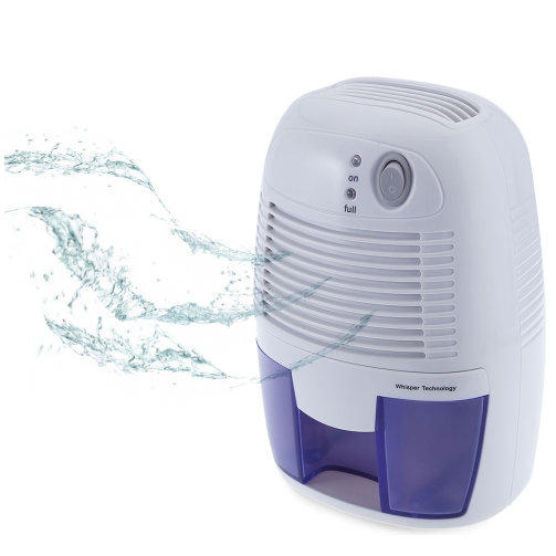 Energy-saving mini dehumidifier for laundries, quickly removing excess moisture from drying clothes.