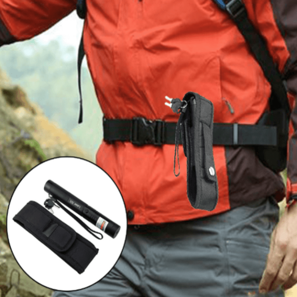 Robust universal laser pointer, excellent for stargazing, outdoor adventures, and professional presentations.