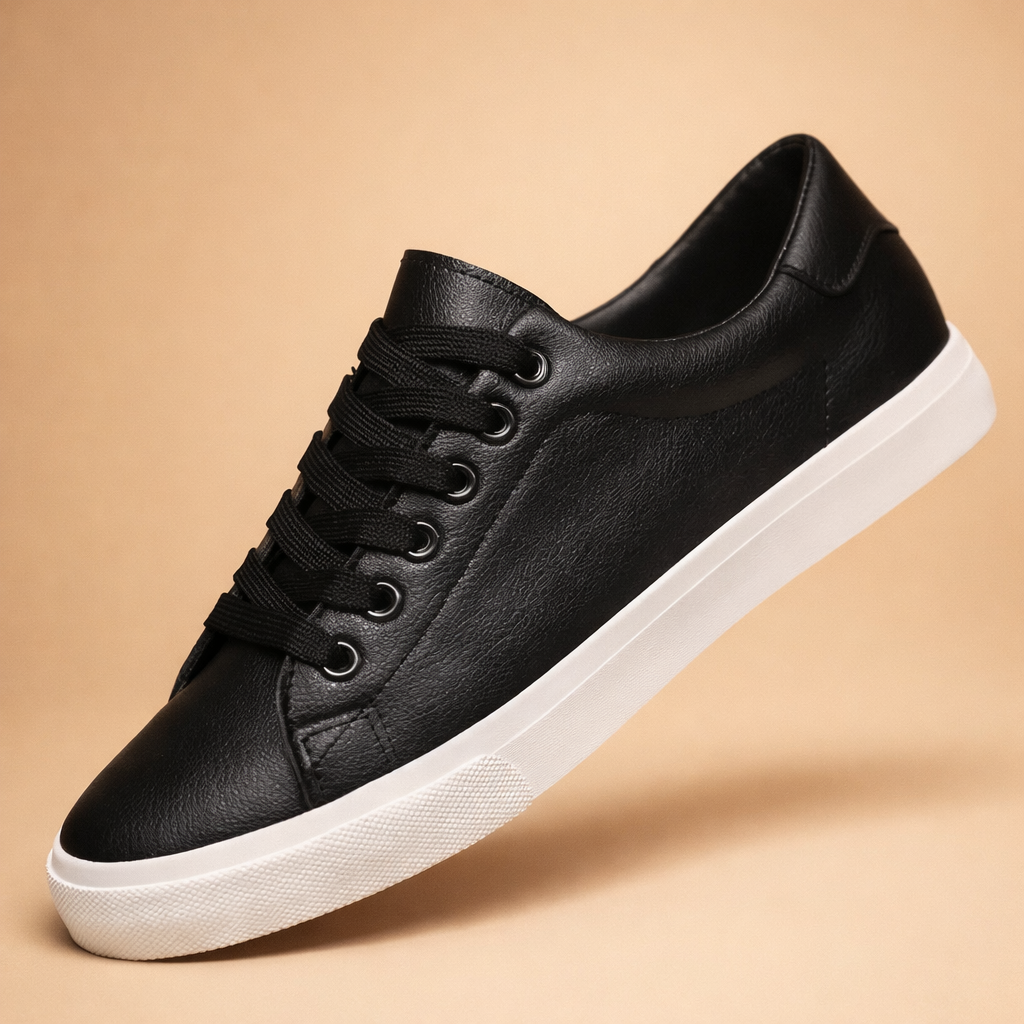 Versatile lightweight men's casual shoes, classic low-top design for everyday comfort.