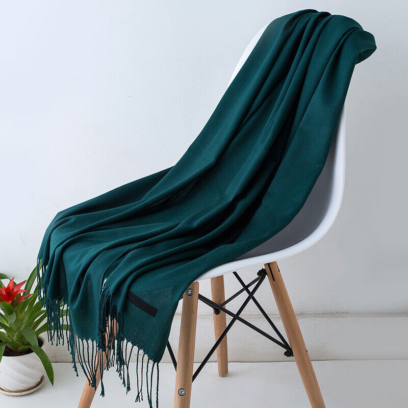 Versatile chic women's Bria cashmere scarf. Soft, warm, and a luxurious staple for winter fashion.