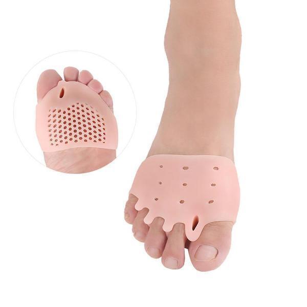 Unisex bunion corrector & toe straightener provides foot pain relief for bunions, hammertoes, and crooked toes.