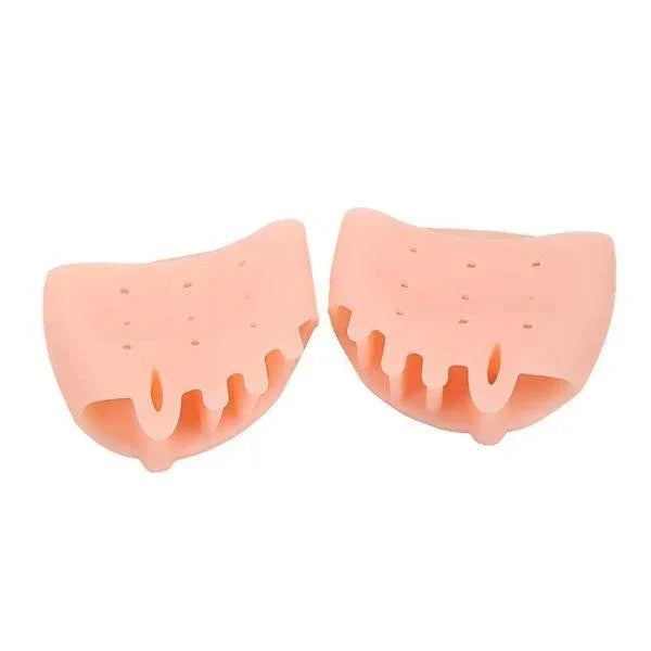 Reusable bunion corrector for daily foot pain relief, promoting natural toe alignment and reducing discomfort.