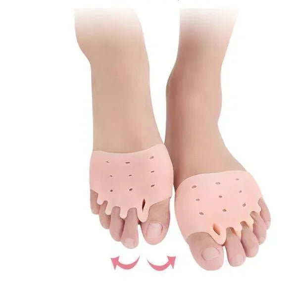 Comfortable, reusable bunion corrector and toe straightener for effective foot pain relief and orthopedic support.