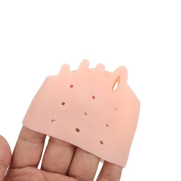 Unisex foot care solution: slip-on bunion corrector & toe straightener for chronic foot pain relief.