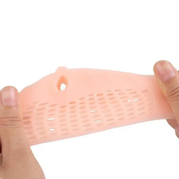 Adjustable bunion corrector for effective bunion pain relief, realigning toes & improving foot health.