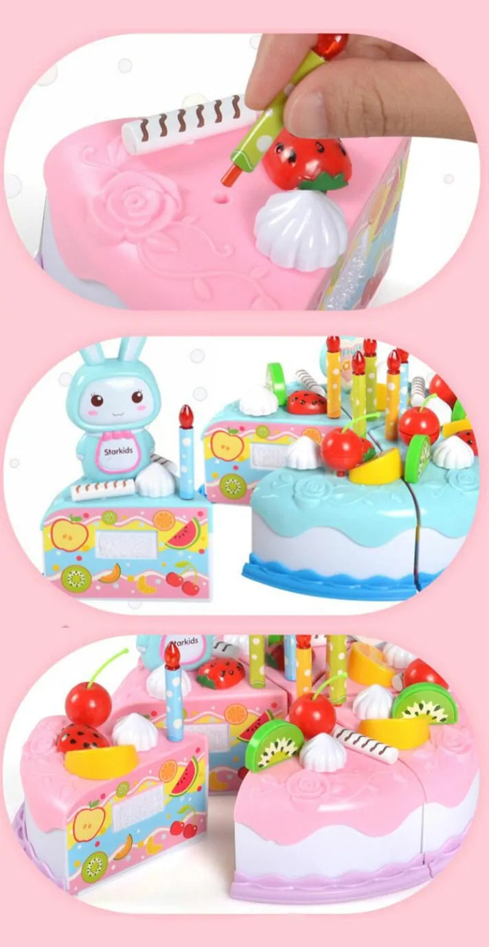 Fun children's gift: a toddler toy cake for creative play, great for birthdays & everyday learning.