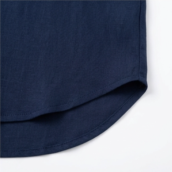 Soft, comfortable women's V-neck relaxed fit blouse, short sleeve for versatile styling.