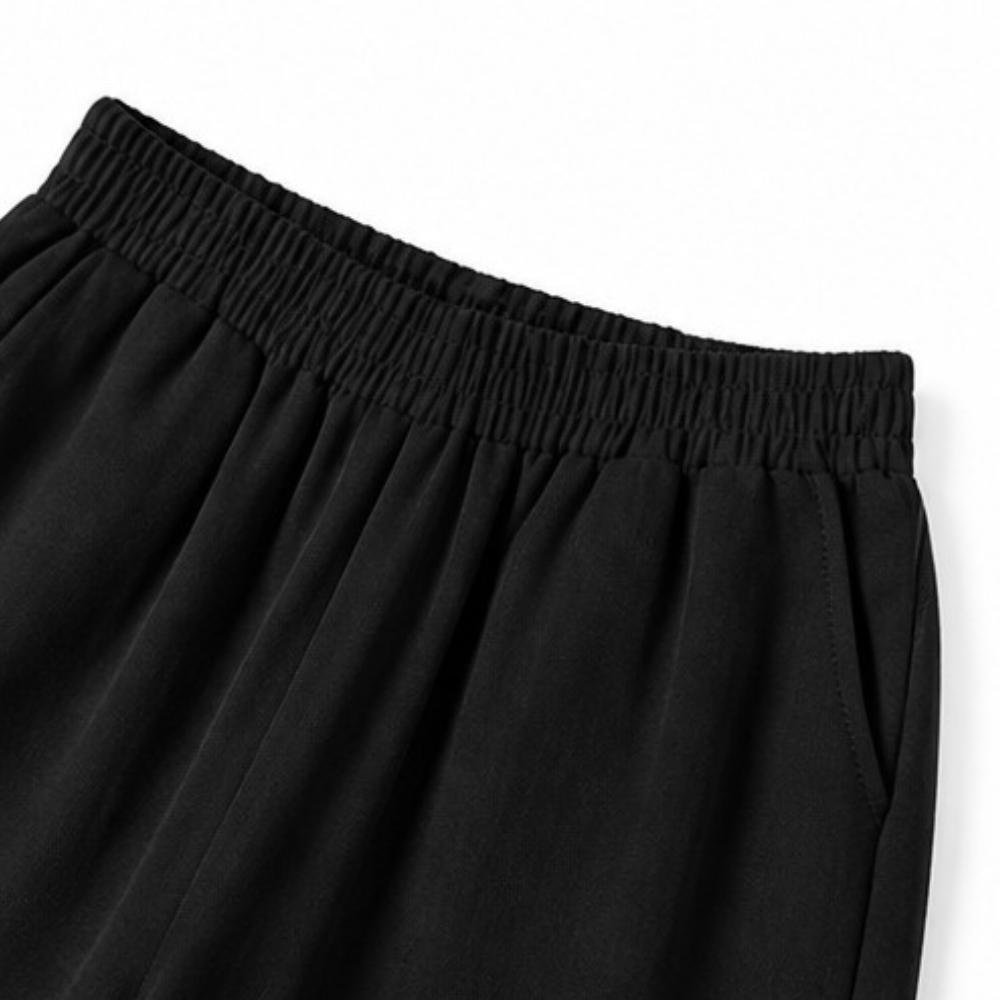 Perfect summer outfit: women's sleeveless top and wide-leg pants co-ord set. Comfortable & stylish.