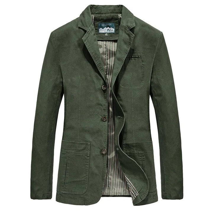 Tailored men's lightweight blazer, offering comfort & a smart look for any occasion.