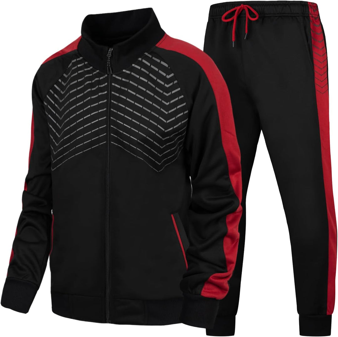 Men's Ryan track suit, featuring a comfortable full-zip jacket and matching athletic joggers.