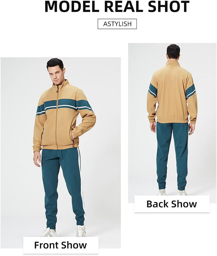 Ryan men's jacket and jogger set, a comfortable and stylish option for daily wear.