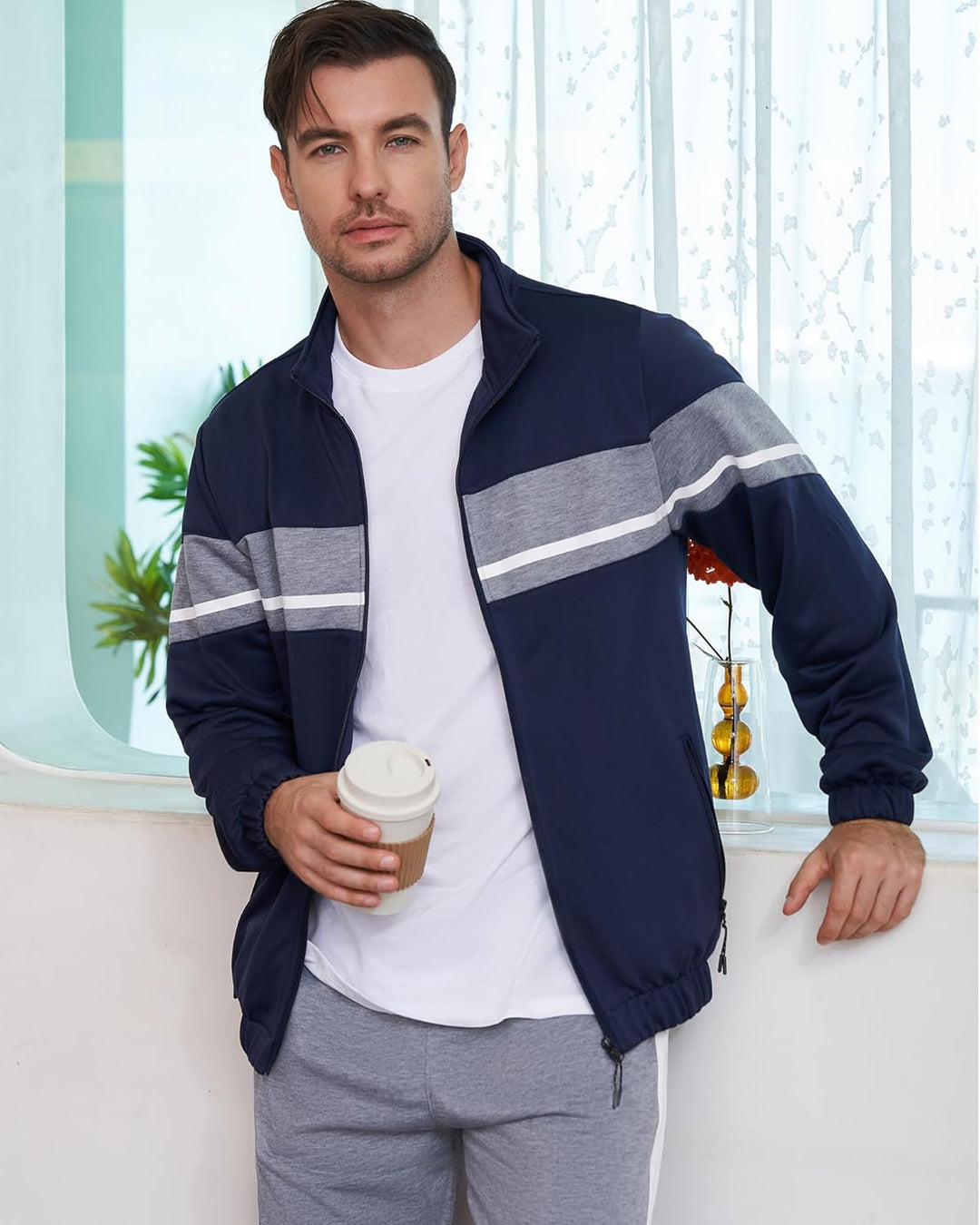 Stylish men's Ryan tracksuit, ideal casual wear for everyday comfort & sporty fashion.