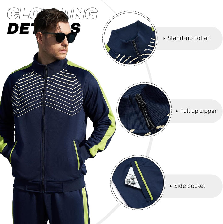 Men's Ryan versatile tracksuit, suitable for athletic activities or simple casual wear.