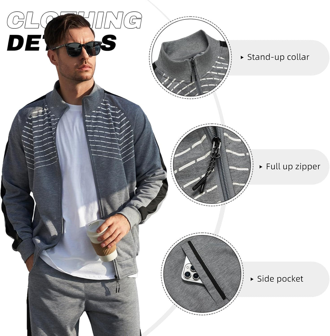 Men's Ryan sporty comfort tracksuit, blending functionality with fashion.