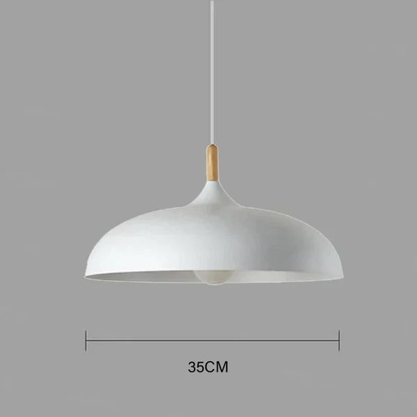Chic Scandinavian oak ceiling light, a modern wood light for sophisticated interiors.
