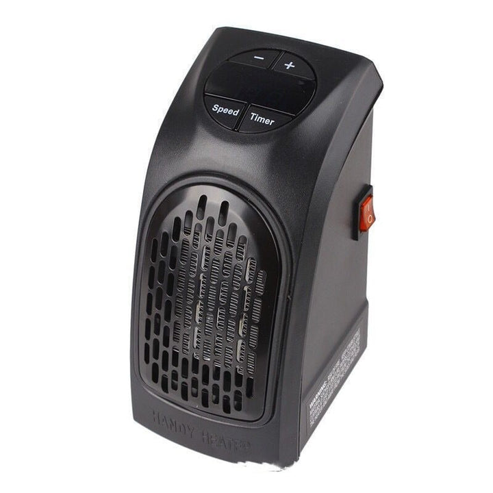 Versatile portable ceramic space heater with digital display, timer, & efficient heating.