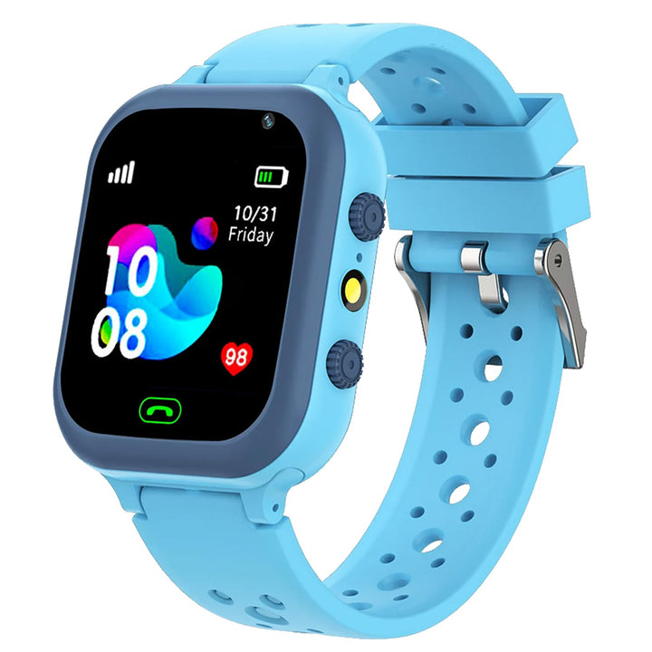 Child's video calling smartwatch. Stay connected with 4G video calls and emergency alerts for children's safety.