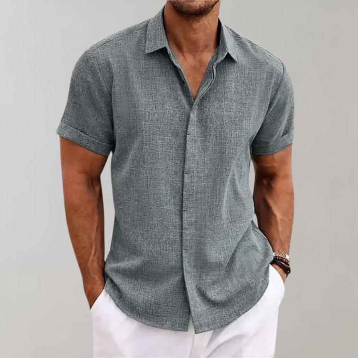 Harrison men's classic polo, a soft, comfortable collared shirt for versatile casual and smart wear.