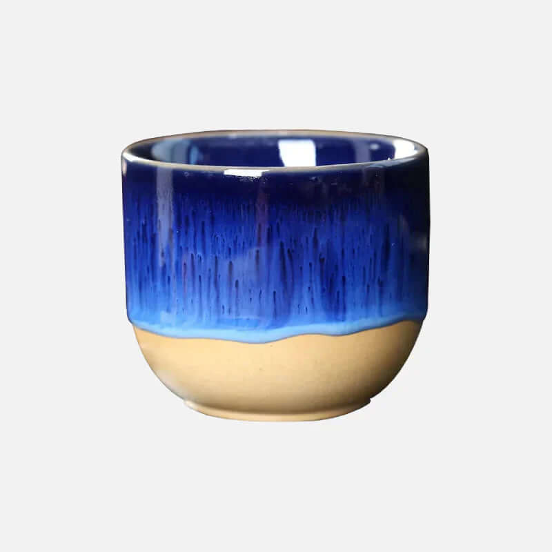 Vibrant ColorSplash ceramic coffee mug with a modern design, perfect for daily use. Colorful drinkware.