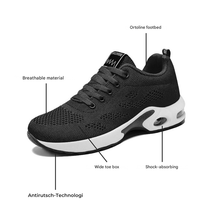 Women's orthopedic sneakers, engineered for superior walking comfort, overall foot health, and daily support.