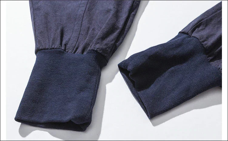 Streetwear men's harem joggers, ultimate comfort with a relaxed fit & drawstring waist.