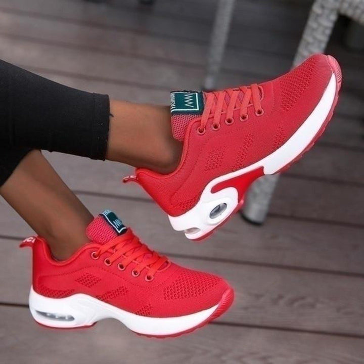 Pair of Nova women's orthopedic shoes, engineered for comfort, stability, and pain-free walking.