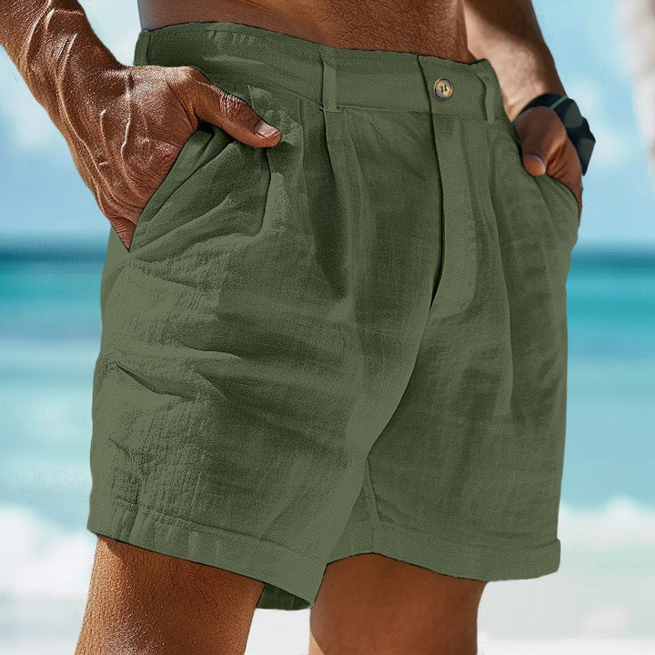 Versatile men's summer shorts for hot weather. Enjoy breathable comfort & relaxed style for any casual occasion.