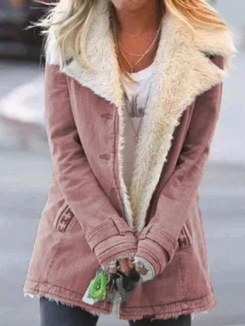 Lightweight Celeste women's winter coat. Comfortable, warm & stylish for casual cold weather fashion.