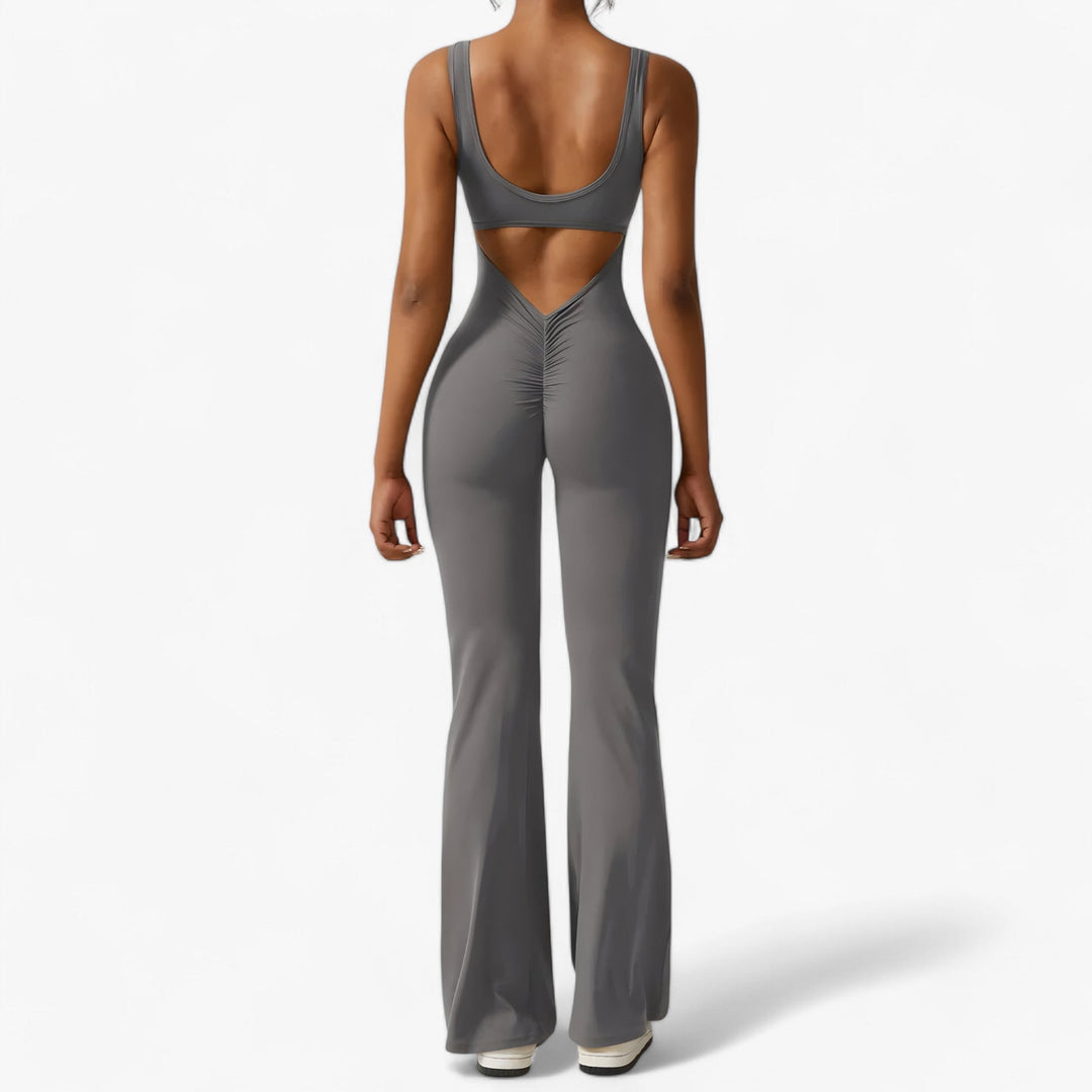 Fashionable women's playsuit, the Amélie jumpsuit is perfect for versatile everyday wear.