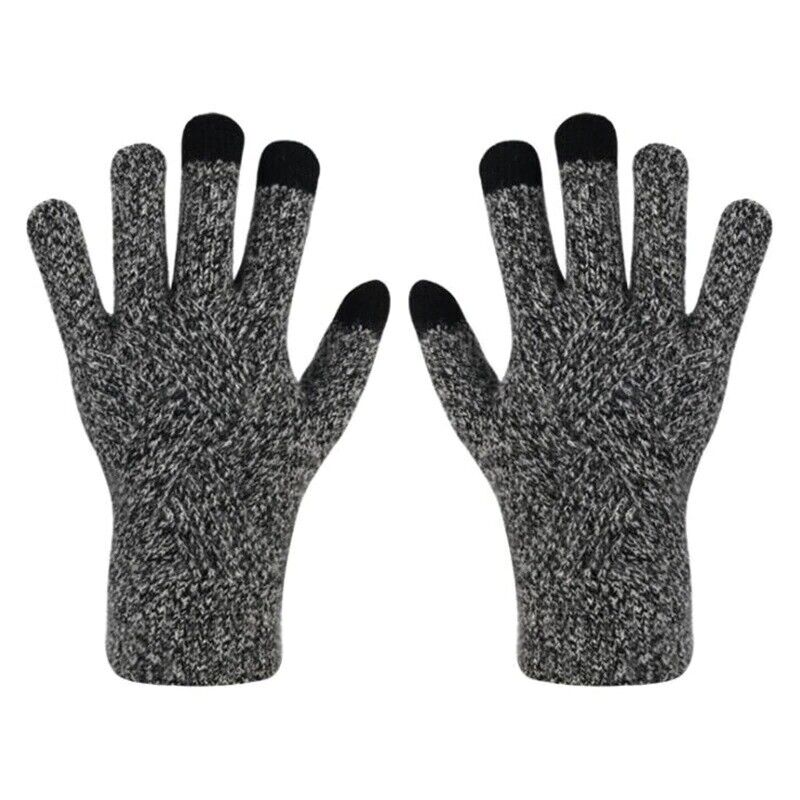 Isabelle women's comfy knitted gloves, a warm, soft, and stylish winter accessory for cold weather.
