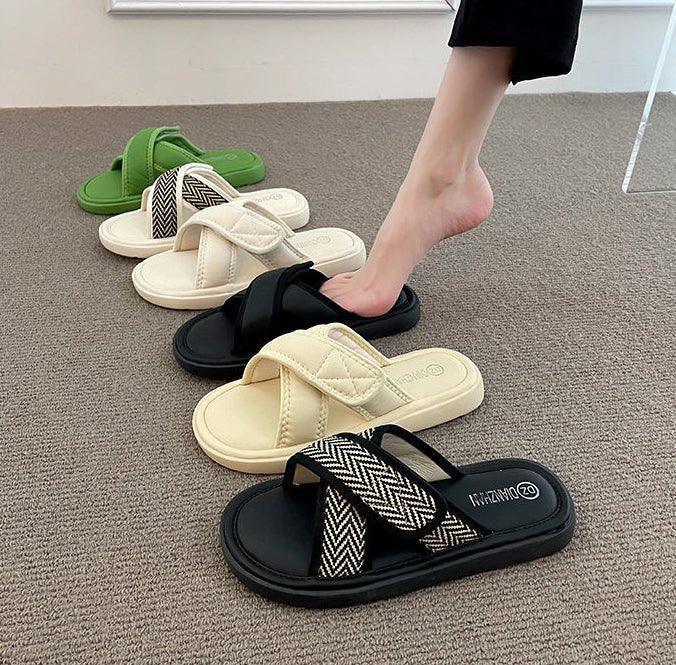 Women's comfortable bunion correction flip-flops for relief & posture support.