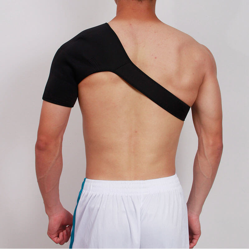 Versatile unisex shoulder brace providing gentle compression, pain relief & crucial support for recovery.