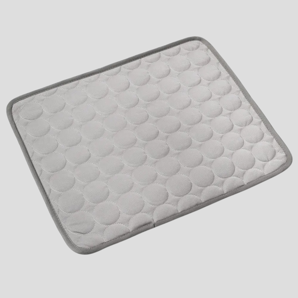 Cat cooling mat offers heat relief & comfort. Washable, portable, self-cooling mat for felines.