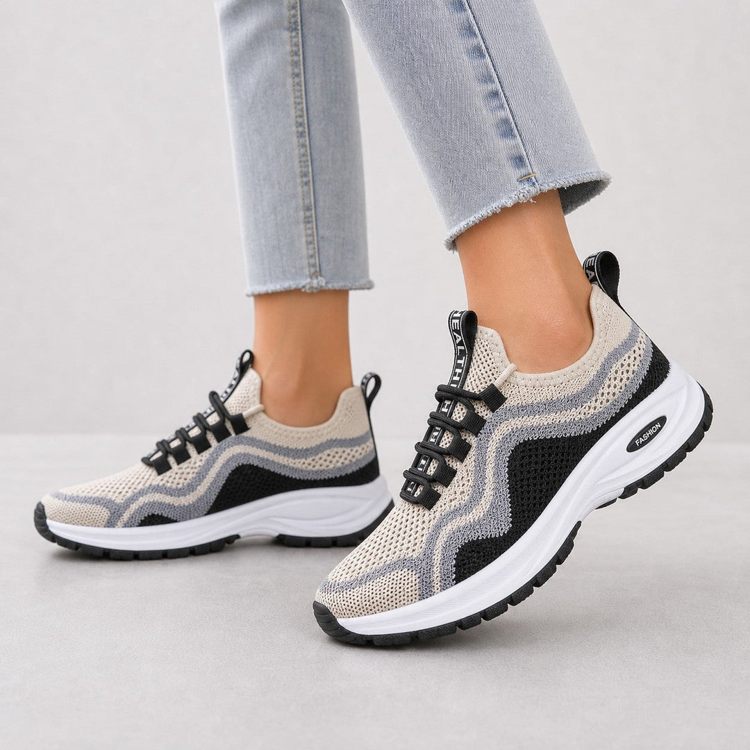 Cora women's walking shoes with excellent arch support & flexible sole.