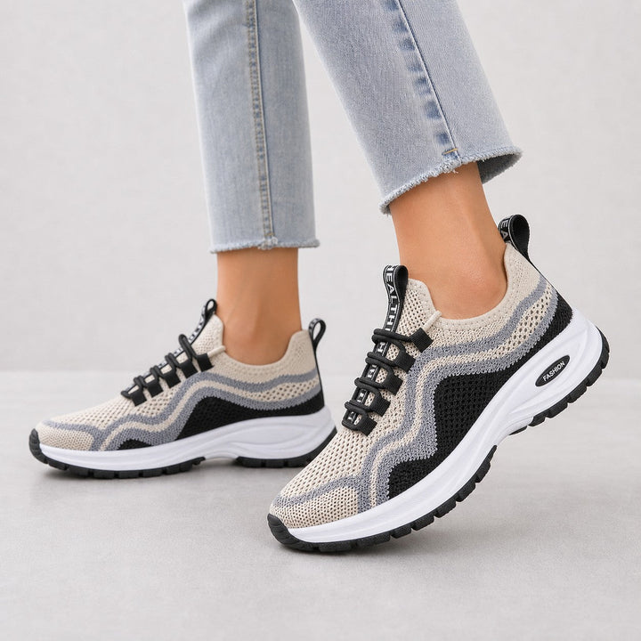 Cora women's walking shoes with excellent arch support & flexible sole.