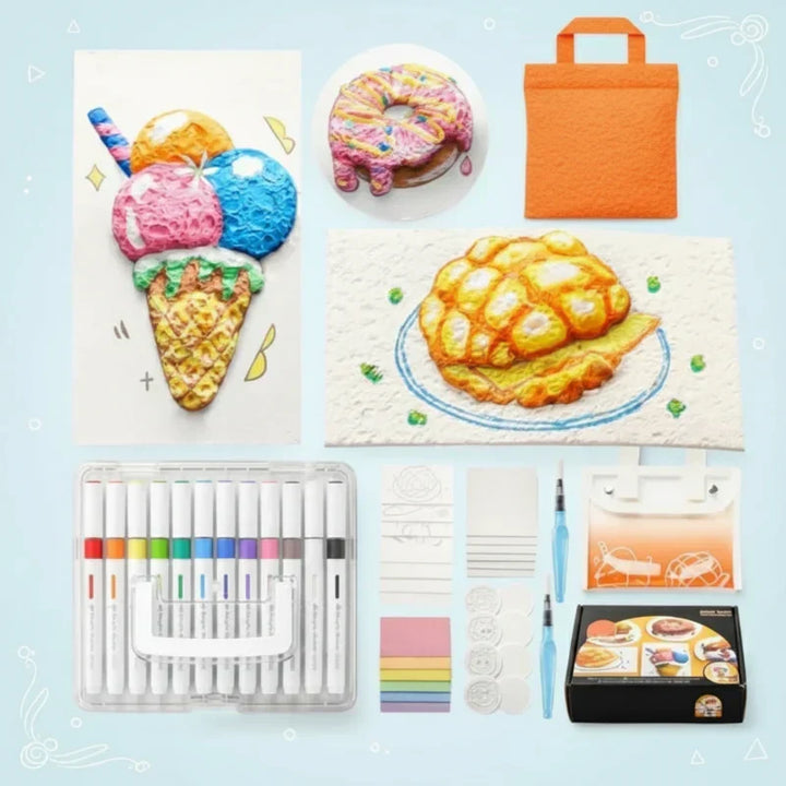 Realistic texture art tool kit for model building, crafts & dioramas. Hobby tools for amazing scenery effects.