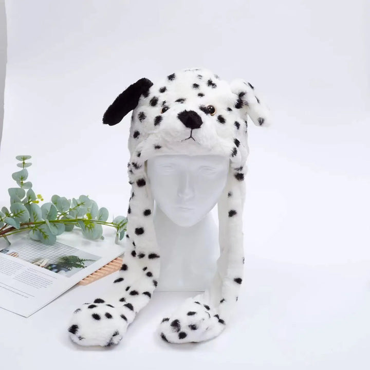 Interactive Moving Ears Hat, soft unicorn plush. Whimsical gift & fun accessory for all ages.