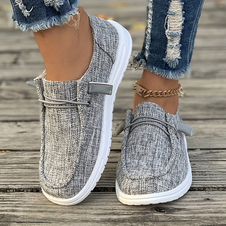 Women's casual comfort slip-on shoes with orthopedic support, perfect for everyday walking.