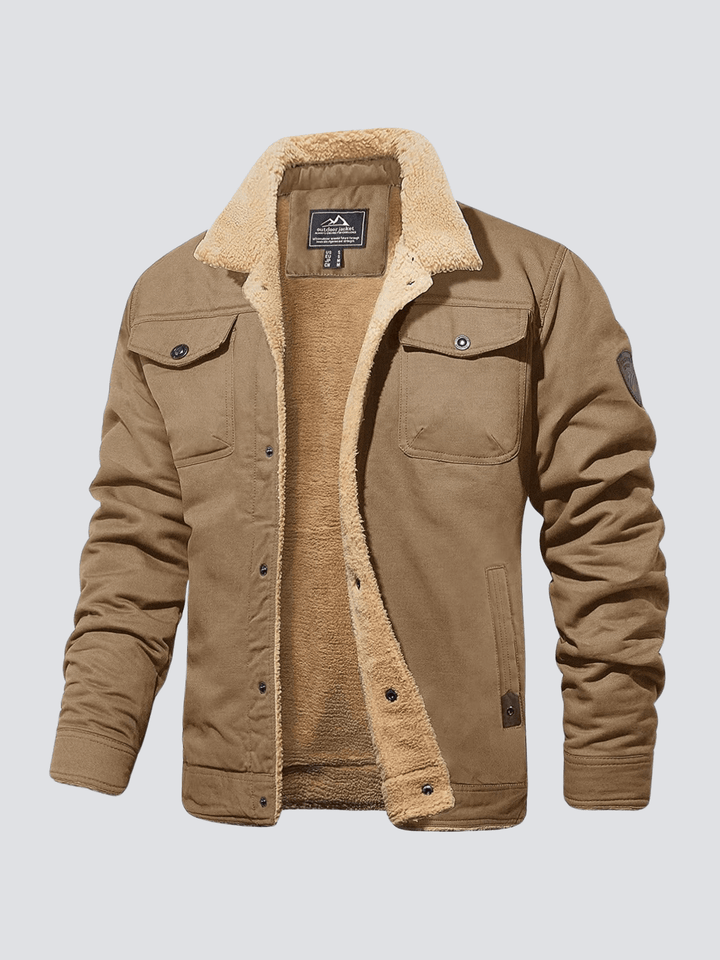 Men's casual bomber jacket, a fashionable and comfortable outerwear option for this season's fall fashion.