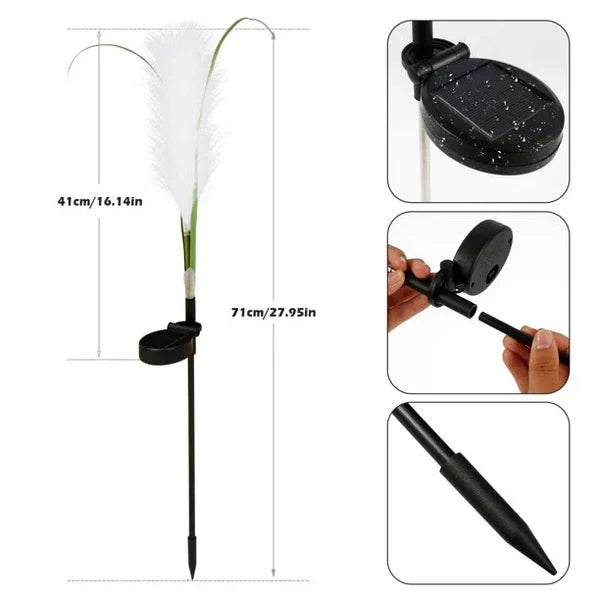 SunReed decorative garden lights, bringing elegant outdoor ambiance and accent lighting.