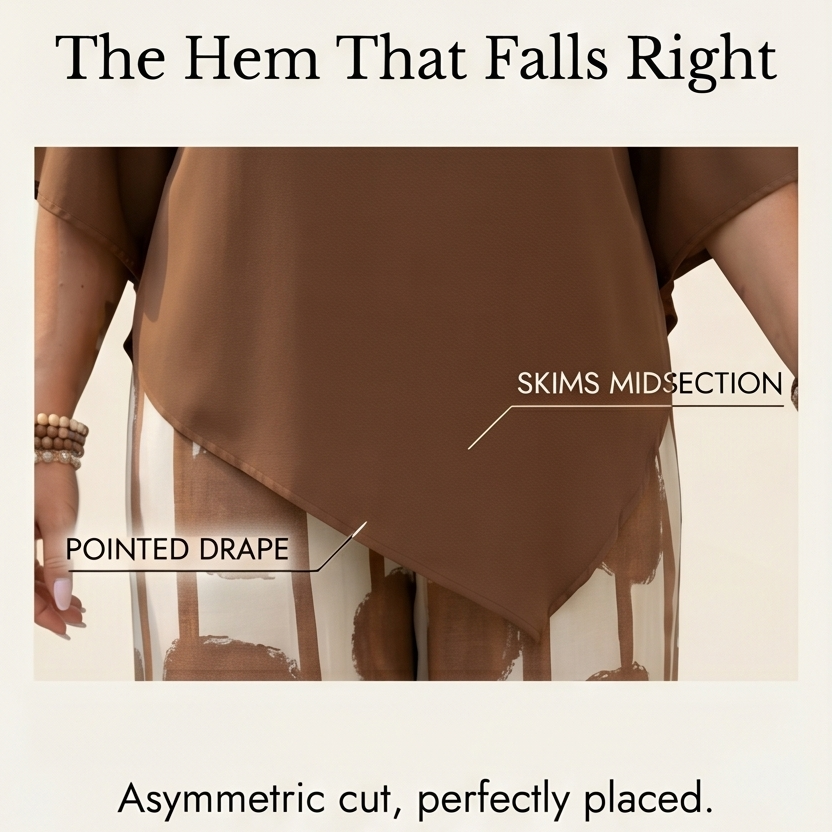Chic women's Delvara wide-leg pants set. A versatile, casual outfit for everyday style.