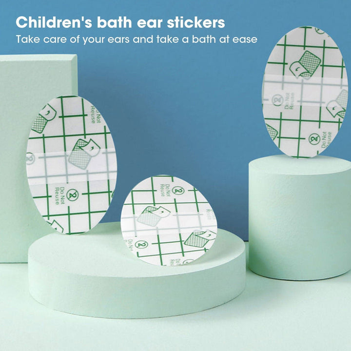 Waterproof earplugs designed for swimming and ear protection, hygienic and disposable.