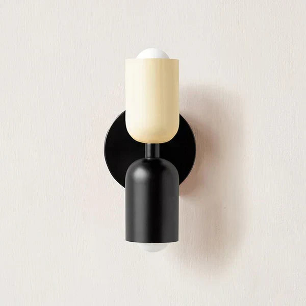 Modern double LED wall lamp, DualGlow series, perfect for creating inviting interior light.