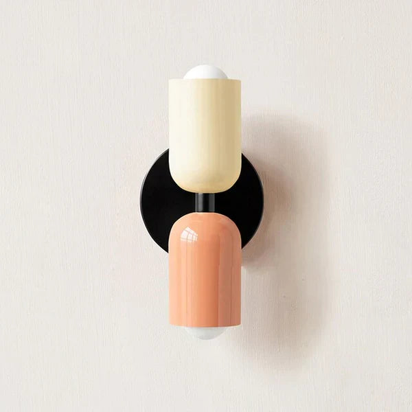 Energy-saving DualGlow LED wall light, modern and chic, enhances any home decor.