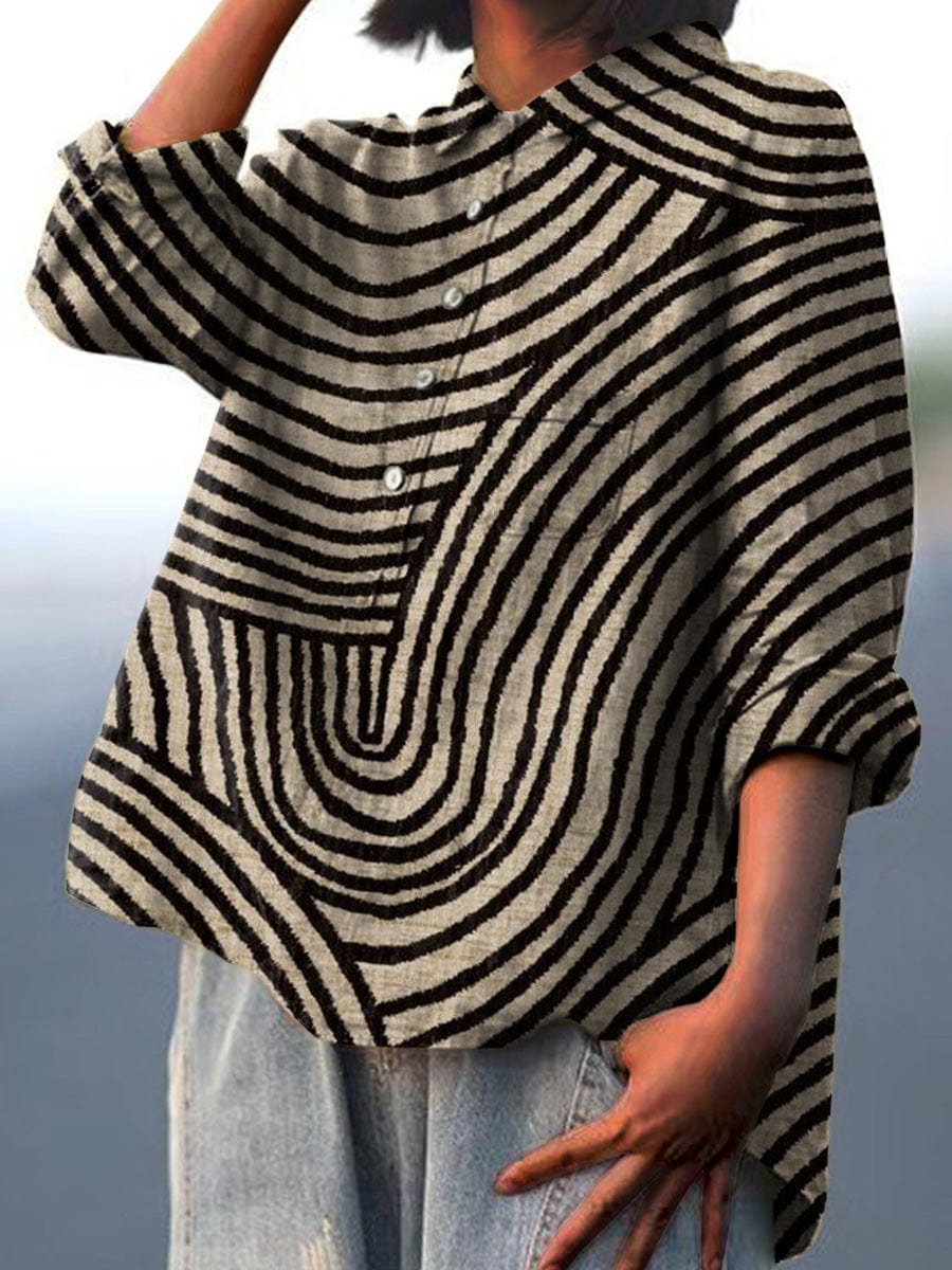 Timeless black women's blouse, effortlessly sophisticated for both casual and professional elegant style.
