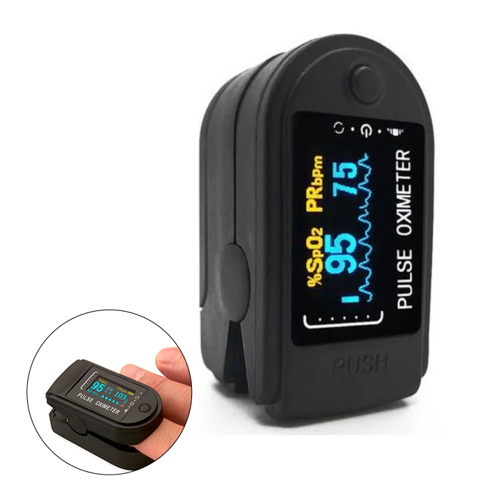 Advanced portable pulse oximeter for accurate SpO2 & heart rate measurement.