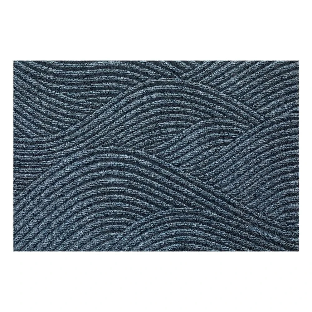 Non-slip indoor doormat, an eco-friendly dirt trap for safe & clean entryway. Modern floor mat.