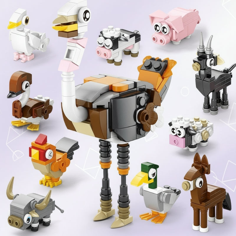 Fun educational building blocks for brain development, creative play, and focus improvement.