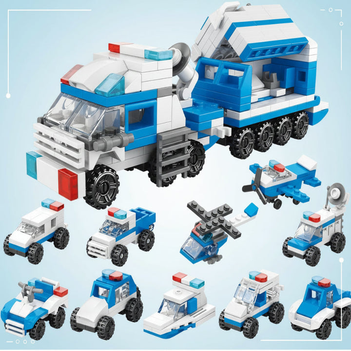 Engaging educational building blocks for unisex creative play & enhanced focus development.