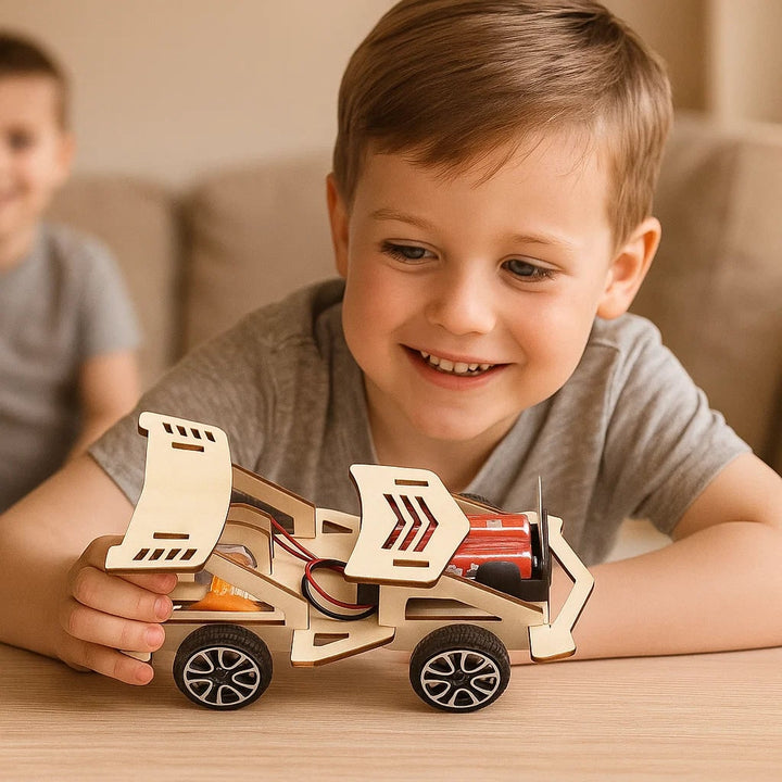 Colorful kids' STEM learning kit, an educational building toy for model construction.